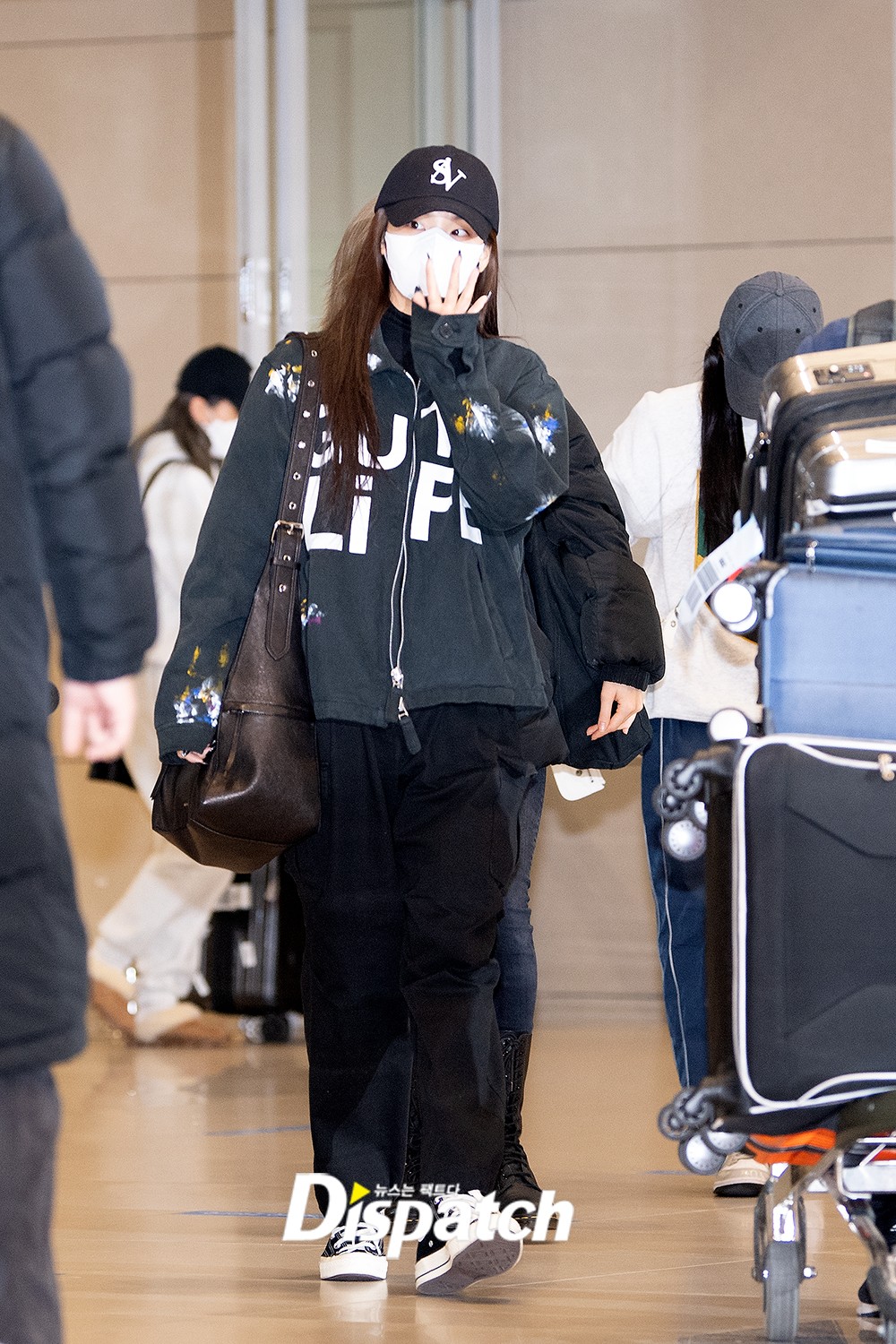 [현장포토] 예.쁨.주.의.보…예지, 공항의 요정