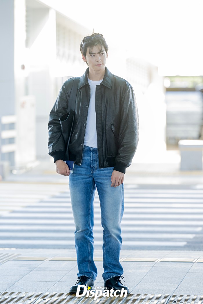 [현장포토] 韓 제임스 딘...차은우, 미친 비주얼