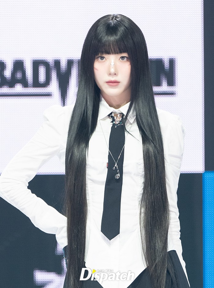 [현장포토] 화면 가득 예쁨…윤서, 러블리 뱅헤어