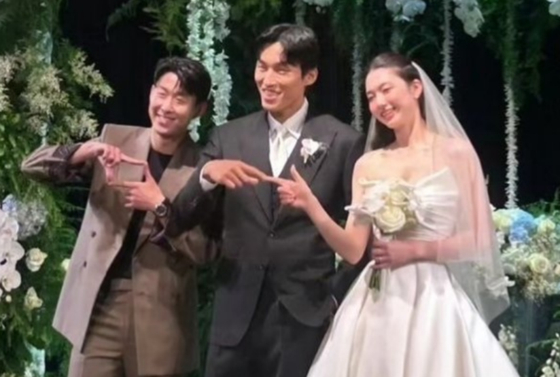 손흥민·조규성 등 하객 총출동 김진경·김승규 결혼식