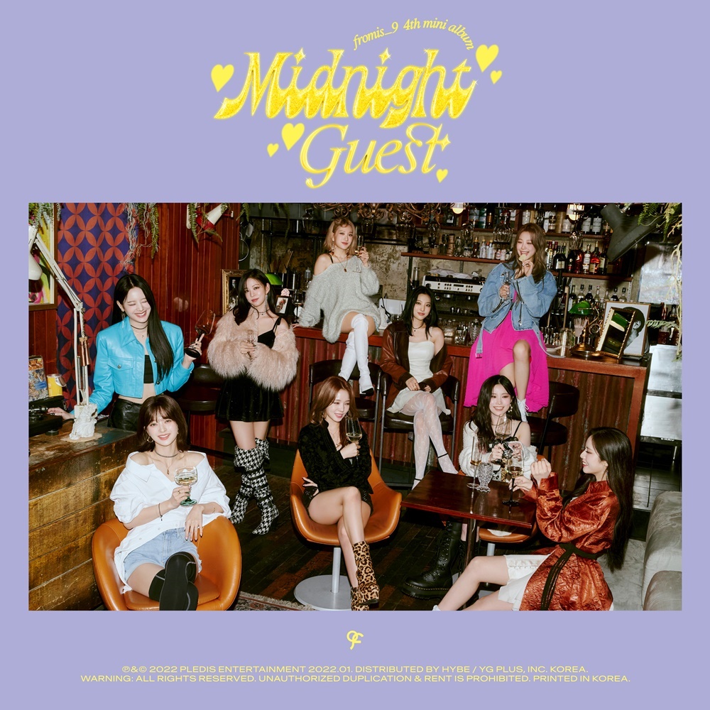 프로미스나인 초고속 컴백, 미니 4집 ‘Midnight Guest’ 오늘 발매