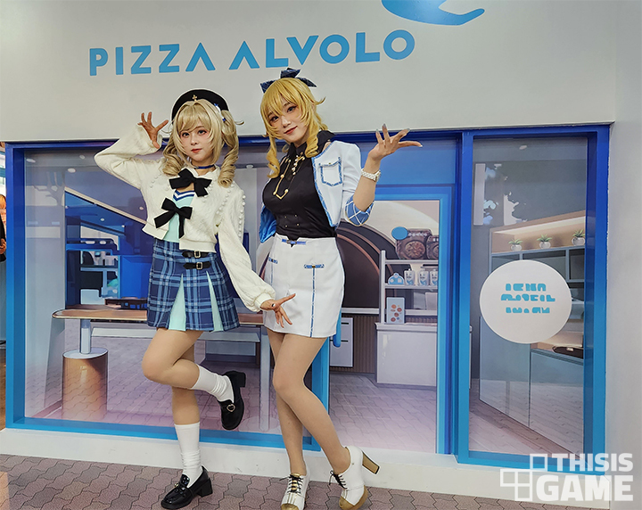 좋아 아주 활기차군! 원신, 피자알볼로 오프라인 이벤트 현장을 가다