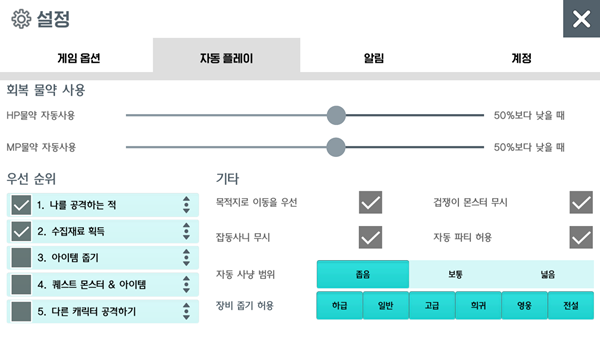 [달빛조각사] 빠른 레벨업, 골드, 재료! 목적에 맞춰 골라가는 80~110레벨 사냥터 소개