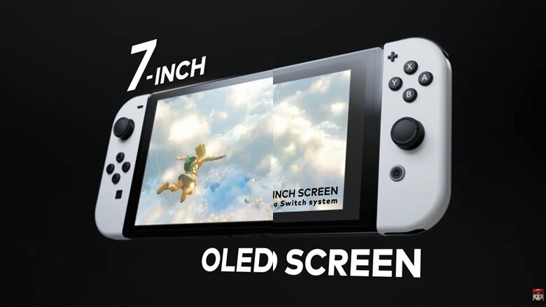 화면 크기 UP! 스탠드 개선! 닌텐도 스위치 OLED 모델 공개
