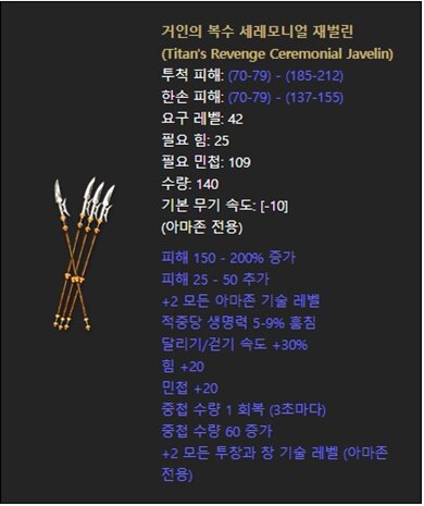 [디아블로2: 레저렉션] 조던, 다뎀, 데스웹 등! 드랍되면 아직도 설레는 유니크 아이템은?