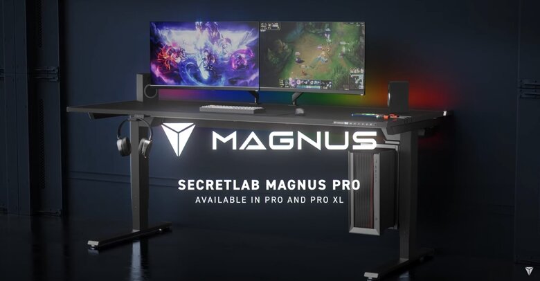 시크릿랩, 게이밍 데스크 MAGNUS PRO 공개