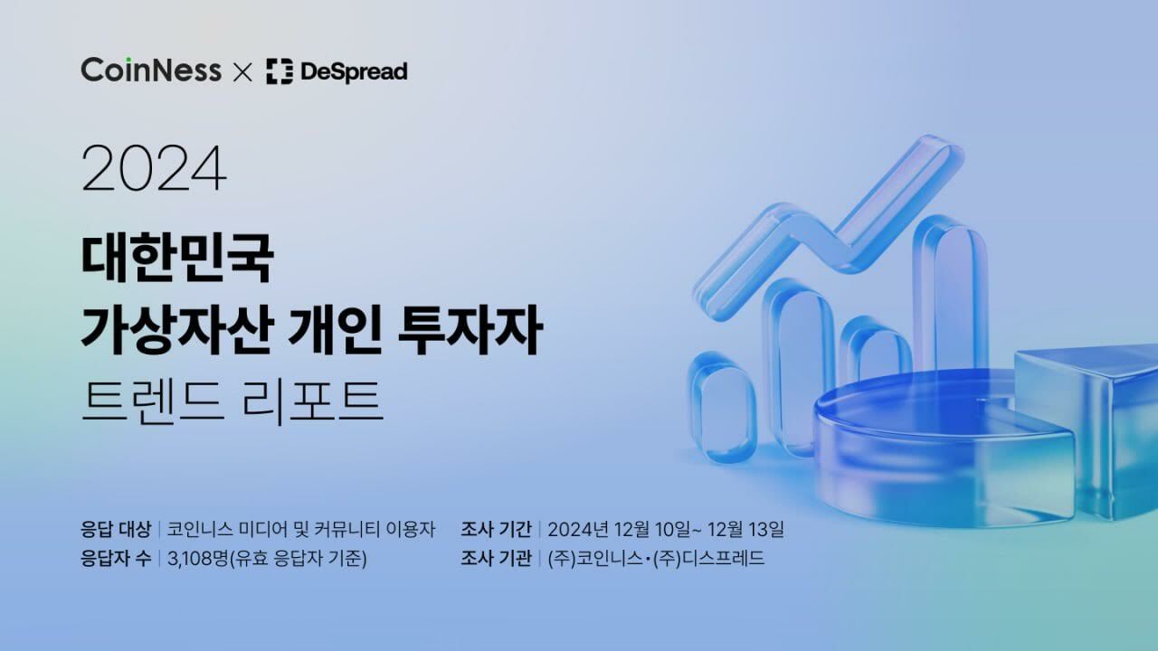 디스프레드-코인니스 한국 가상자산 투자 트렌드 리포트 발간