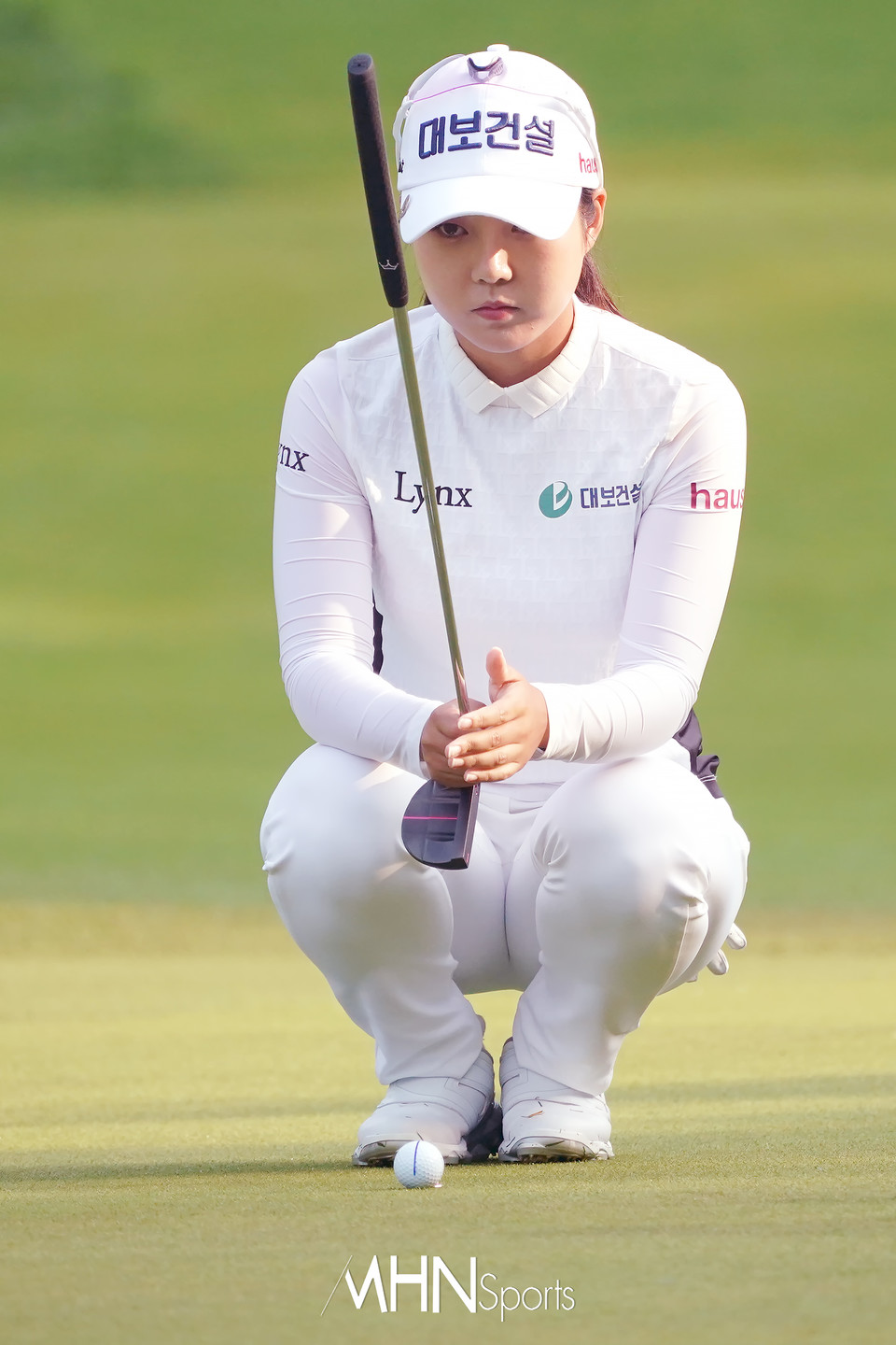 장은수 '클럽과 홀을 일자로'[포토]