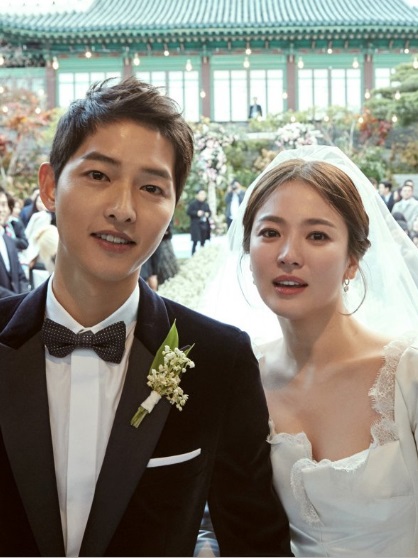 송중기♥송혜교 결혼식 사진 공개…선남선녀