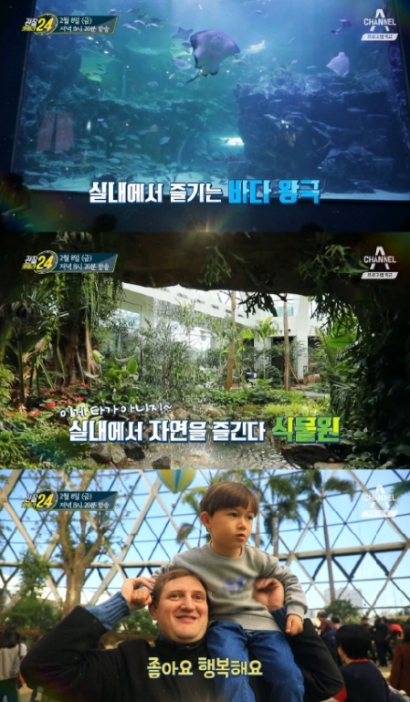 ‘관찰카메라 24’ 아쿠아리움 vs 식물원…겨울엔 실내에서 즐겨라