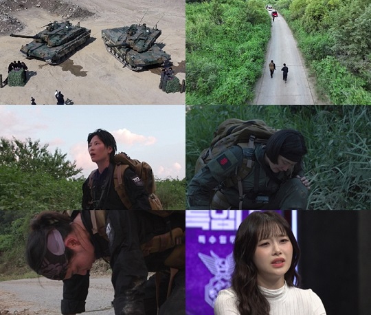 ‘강철부대W’ 극악의 행군에 해병대 이수연도 무너졌다?…MC 츄 “이장군님 지친 모습 처음 봐” 충격