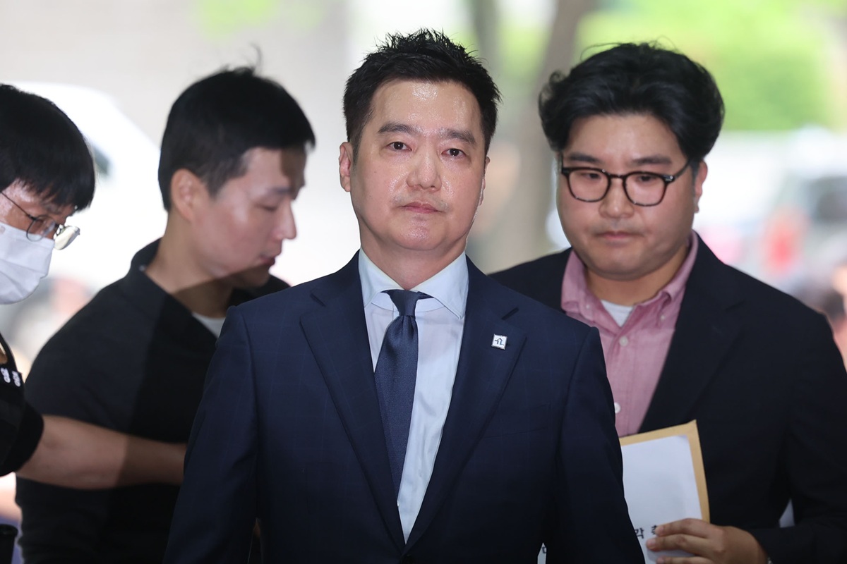 김세의 구속심사 출석 “영장 엉터리…법왜곡죄 고소”