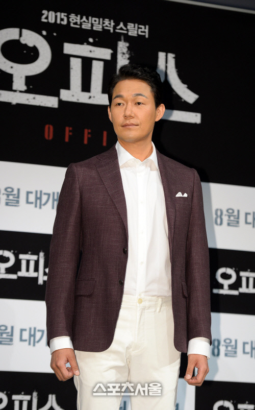 [SS포토] 영화 오피스 박성웅, 악역 아닌 형사