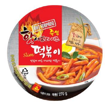 송학식품, 즉석 핫서프라이즈 떡볶이 첫선, 추운 겨울 대표 간식 자리 굳힌다