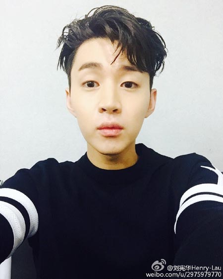 [★SNS] 훈남의 정석 헨리, 새로운 헤어스타일하고 남성미 UP