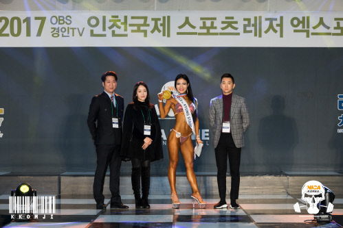 몽골 국적의 피트니스 선수 어요카, 나카코리아 비키니 부문에서 오버롤 차지!