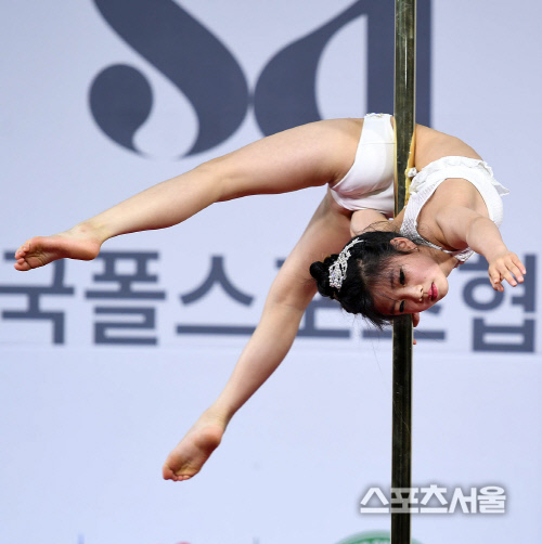 [이주상의 e파인더]유연성의 향연 한국폴스포츠선수권대회, 인간이야? 나비야? 