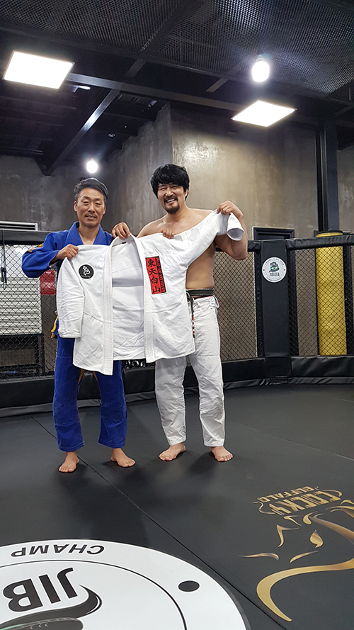 한국 주짓수계 巨木 성희용 단장과  베트남 복싱계의 巨木 김상범 대표와의 만남