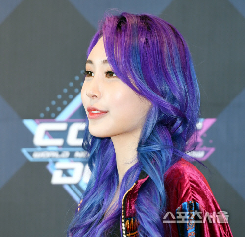 [포토] 강시원, 개성 넘치는...헤어칼라!