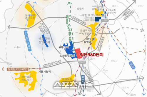 경기도, 광명시흥 TV 도시첨단산업단지 계획  승인