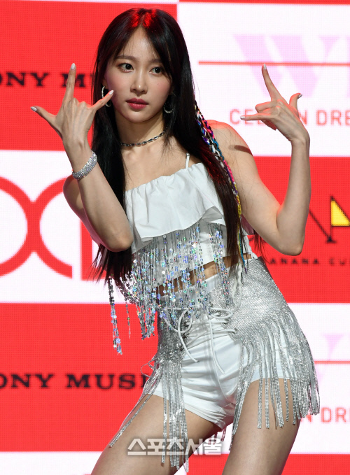 하니의 인싸포즈는 바로 이것 [포토]