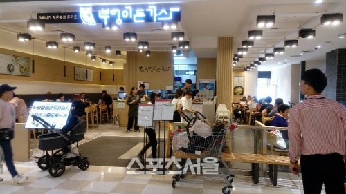 부엉이돈까스 목포남악점, 매출 견인차는 유모차