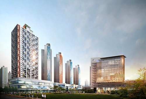 5개동 863세대 ‘명지 삼정그린코아 더베스트’, 단지 내 상가시설 임대 모집 중