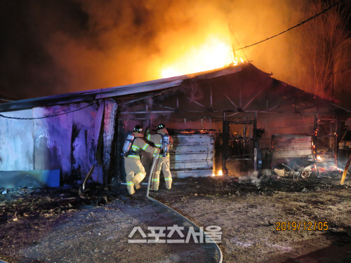 경북도 5년간 축사시설 화재 333건... 재산피해 146억
