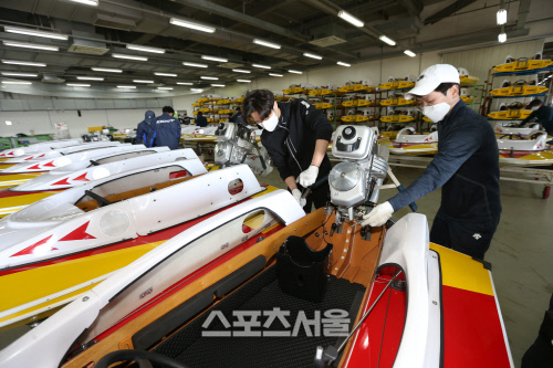 7.2초의 승부! 2020년형 경정 모터 사전 점검 현장을 가다