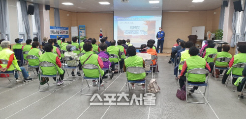 사)대한안전연합 전남서부중앙본부, 어르신들 대상 재난·안전교육 실시