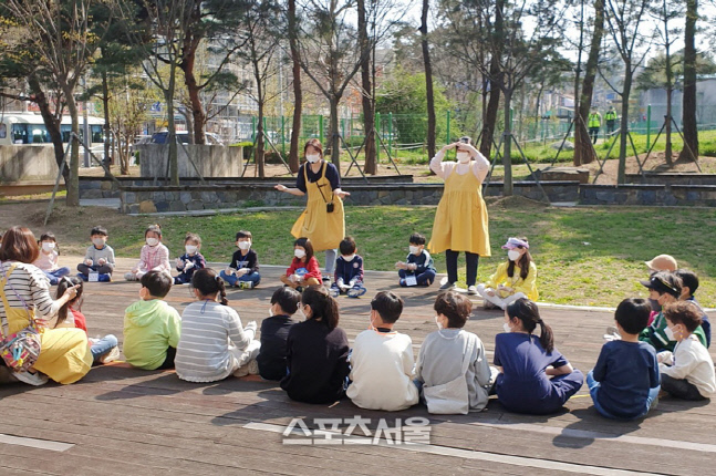 의왕시, 손어린이공원서 놀이터 플러스 진행 중
