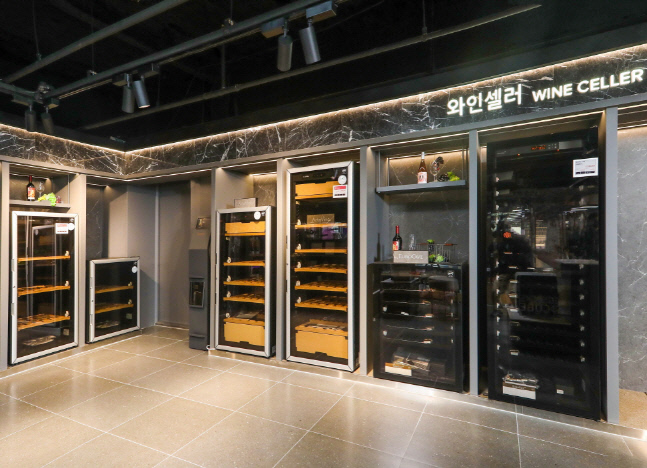 와인셀러 유로까브 프로페셔널 아르떼비노, 롯데하이마트 메가스토어 압구정점 입점
