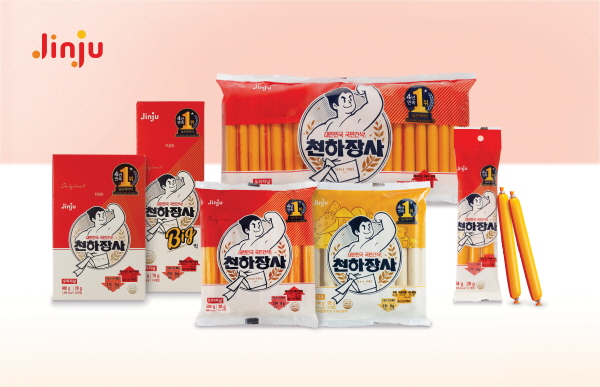 진주햄, 천하장사 소시지 전 제품 엠블럼 리뉴얼 진행