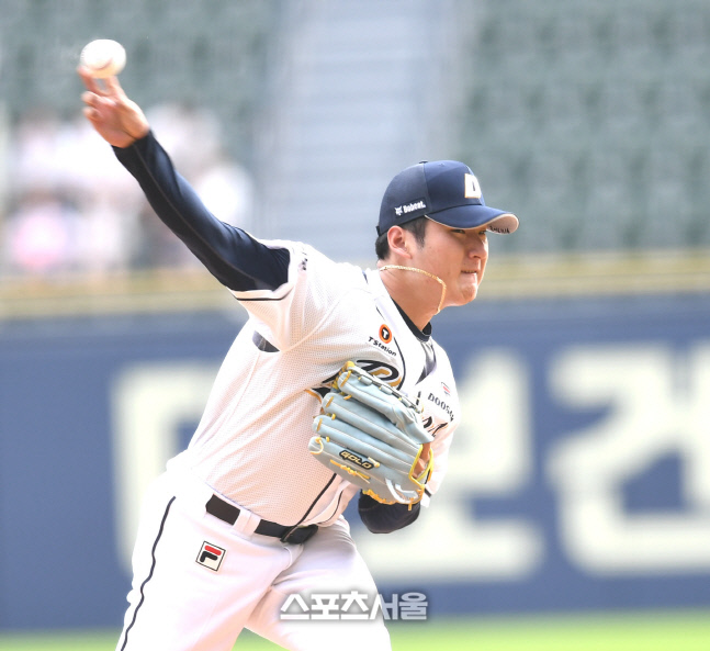 [포토] 4승에 도전하는 두산 곽빈