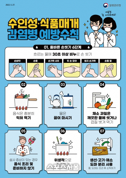 나주시, 여름철 수인성·식품매개감염병 예방수칙 준수 당부