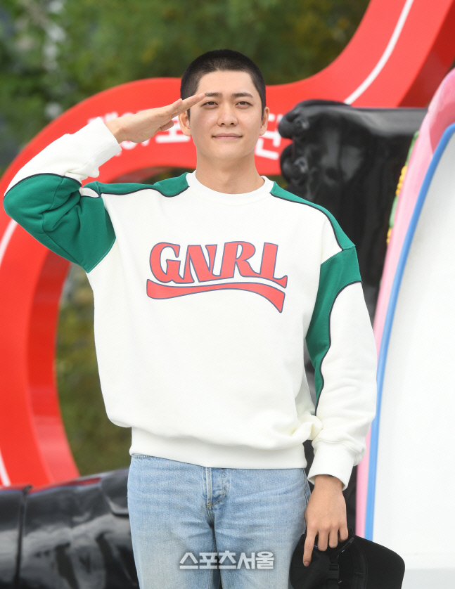 [포토] 군입대 강태오 건강하게 다녀오겠습니다