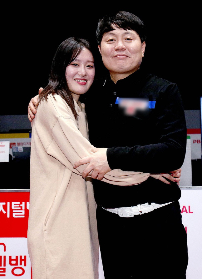 아빠 살리도~에 응답한 딸의 위닝샷…당구부녀 김병호·김보미, PBA 새 스토리 썼다[SS현장]