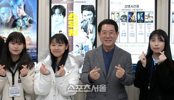 김영록 전남지사, ‘작은영화관’ 운영 살펴