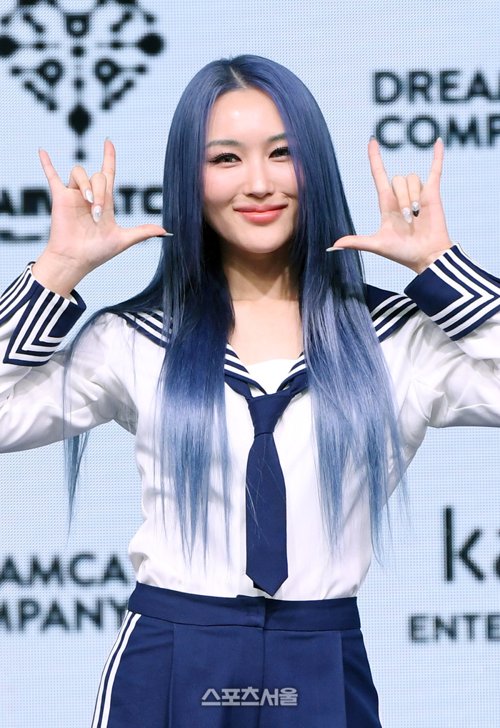 [포토]드림캐쳐 시연, 개성 넘치는 헤어 컬러