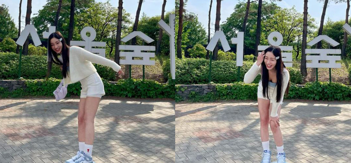 나라공원인 줄? 日 배우 이치하라 란, 서울숲 힐링 여신.. 완벽한 한국어까지