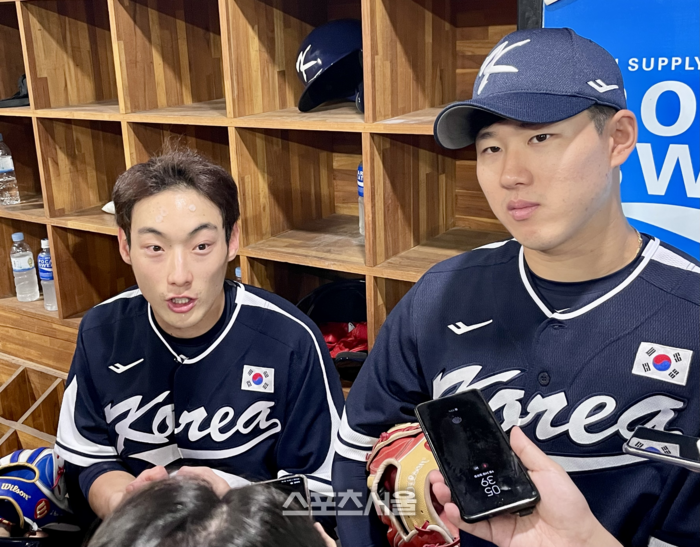 ‘26세 동갑내기 국가대표’ 최지훈·최원준 “대만전에 초점 맞추고 있다” [SS인터뷰]