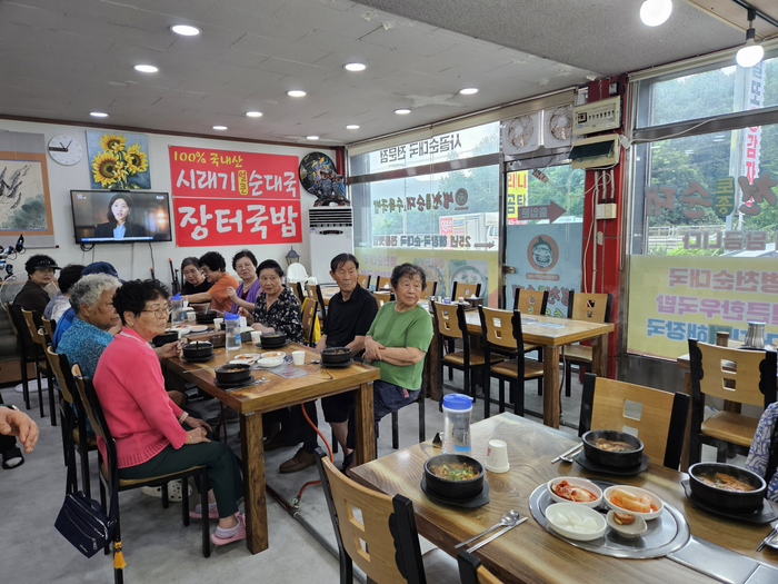 원주시 문막읍, ‘한 끼 나눔 착한 식당’ 행사