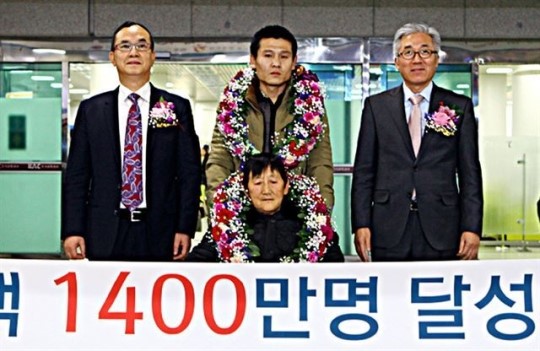 요우커 610만 밀물 올해 외국 관광객 1400만명 돌파