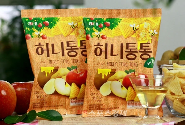 해태제과, 허니통통 과일맛 출시로 스낵 1위 노린다