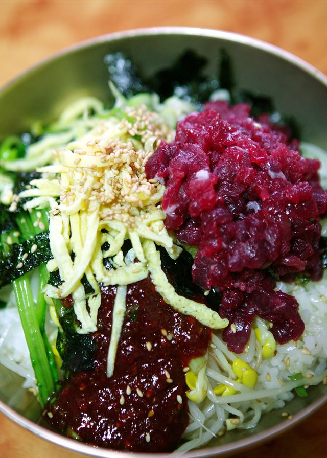 함평군, 생고기 비빔밥 산업화