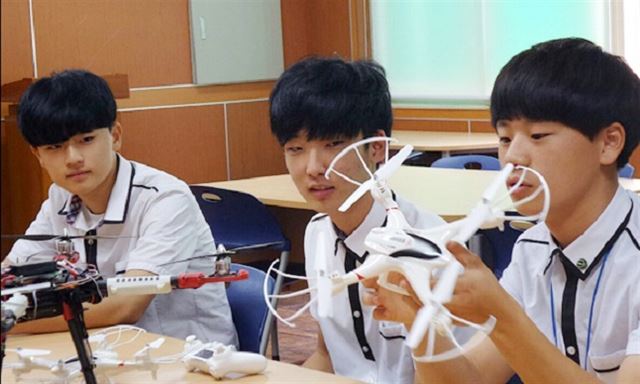 고흥산업과학고 드론산업과 인기 치솟아