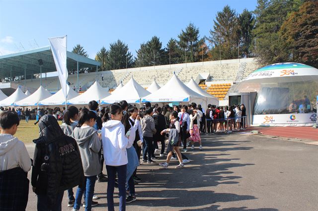 미래 용인 인재들 드론 레이스 ‘불꽃대결’
