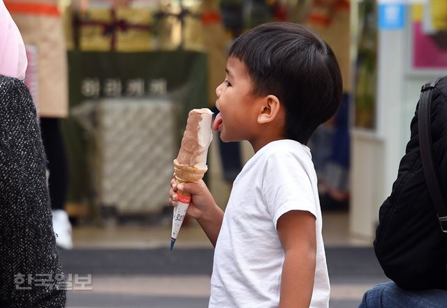 여름풍경? 아이스크림 먹기 좋은날