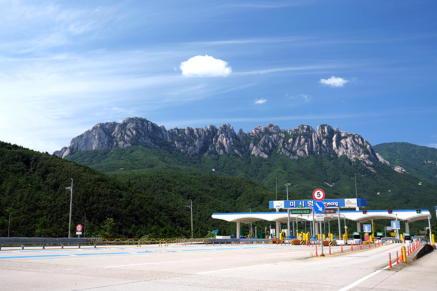 [시승여행] 콜로라도로 찾은 울산바위촬영 휴게소와 미시령 옛길