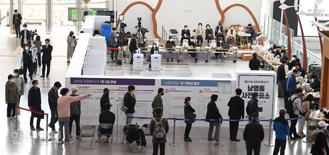 역대 최고치 사전투표율… “적어도 코로나19 때문은 아니다”